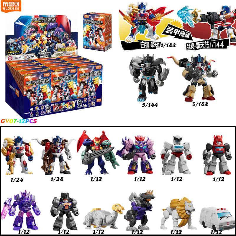 Model Kit Pacific Rim - Blokees Transformers GV07-12PCS Big Convoy Optimus