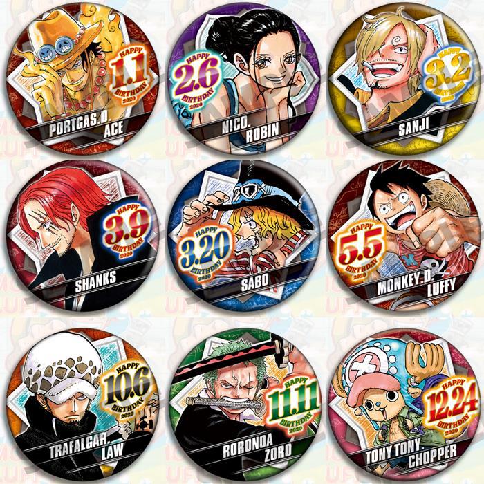 Model Kit Luffy - One Piece Anime Badge Set Official