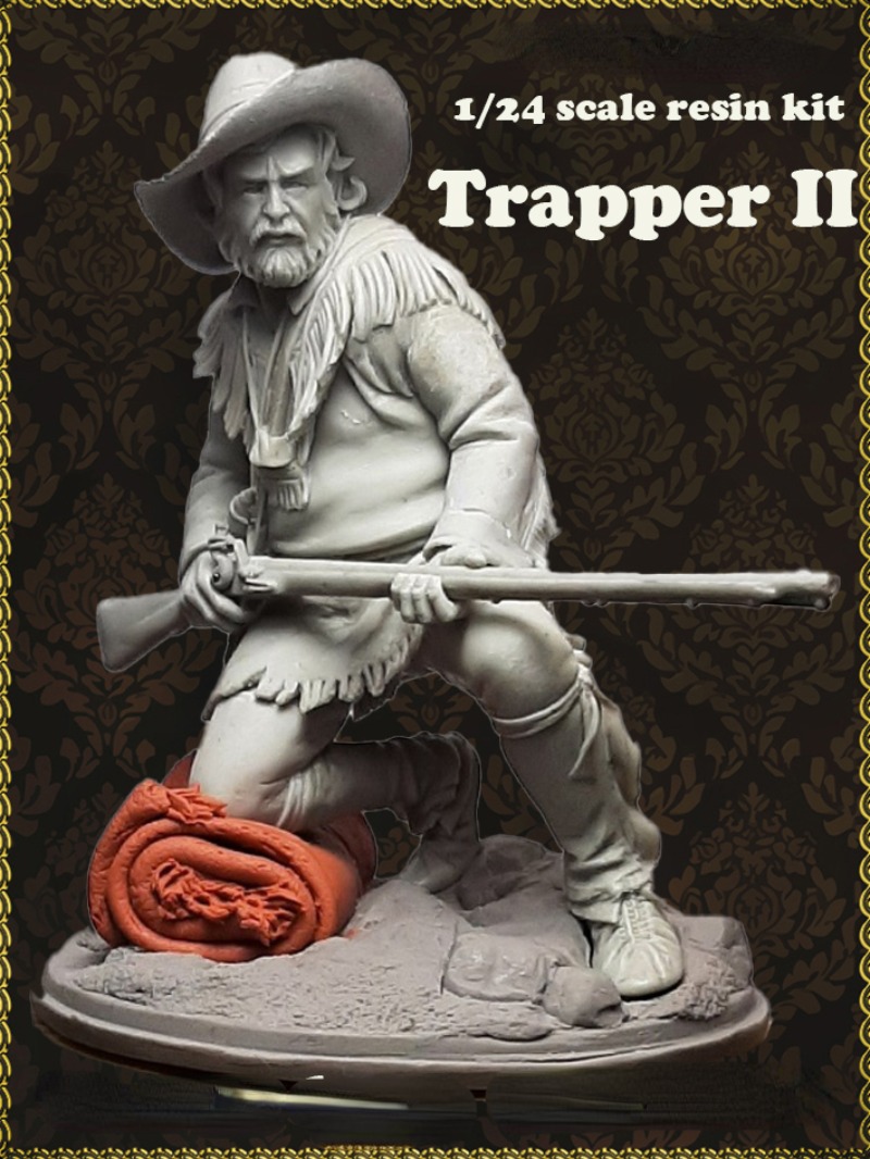 Model Kit Entry Grade - 1/24 Scale Ancient Musketeer Resin Body