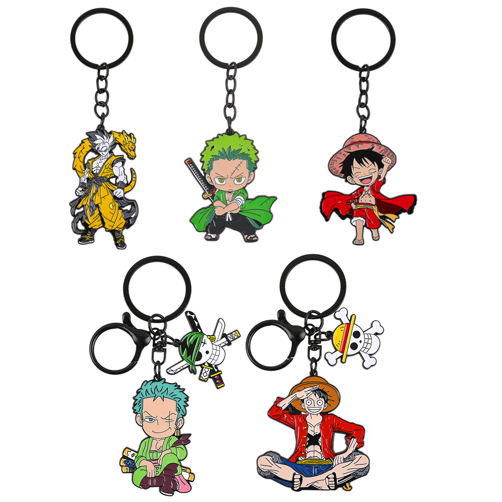 Model Kit Luffy - One Piece Anime Keychain Set -