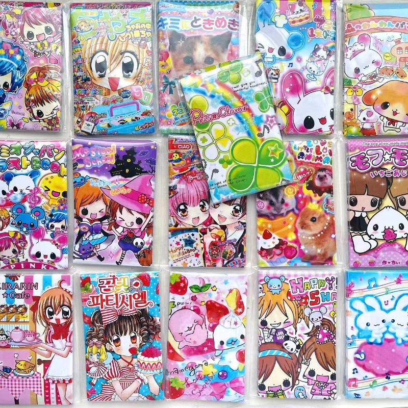 Model Kit Girls - 20pcs/Pack Heisei Retro Anime Girl Sticker