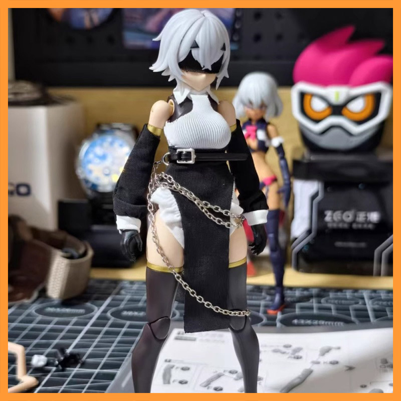 Model Kit Girls - 1/12 Scale Colored Off Shoulder Top