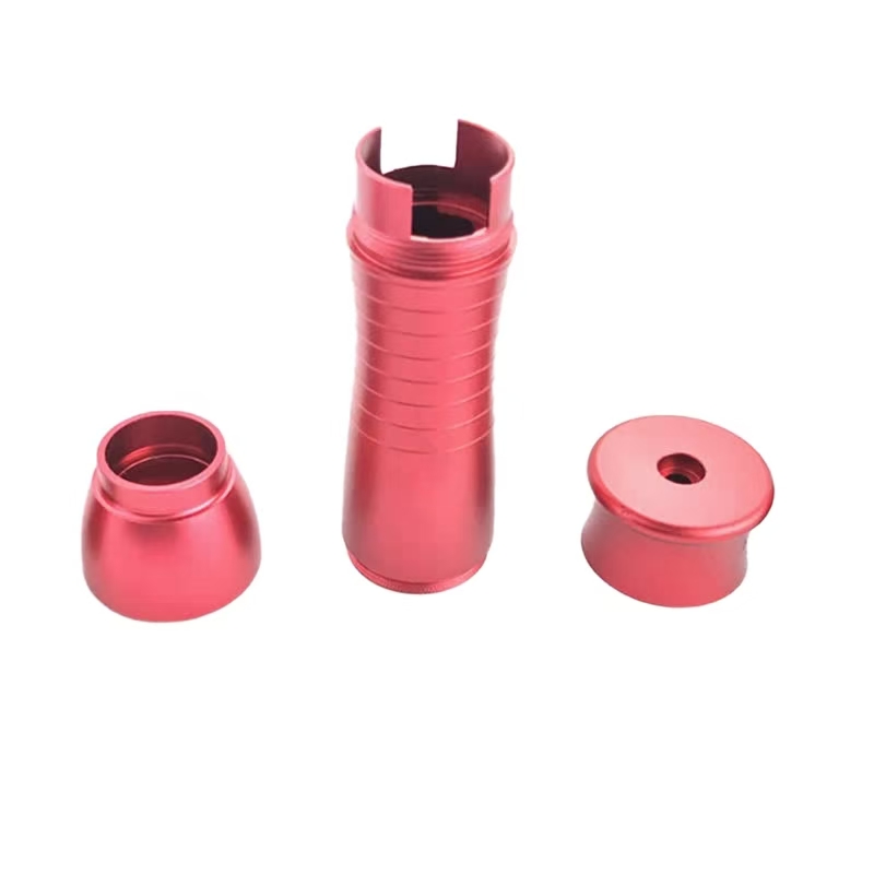 Model Kit Stl - CNC machined aluminum alloy red anodized