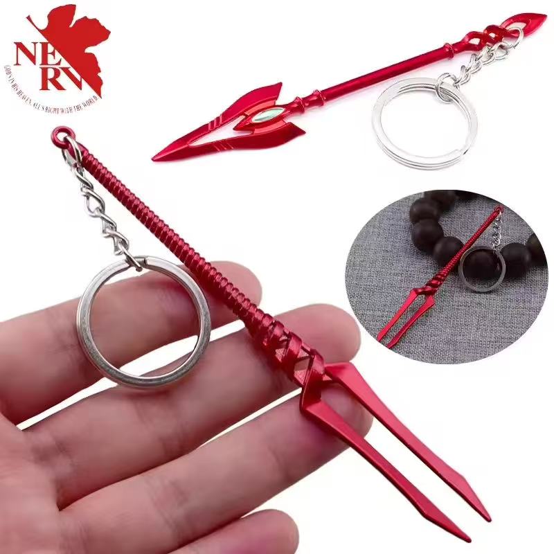 Model Kit Evangelion - Anime Evangelion Spear of Longinus Keychain