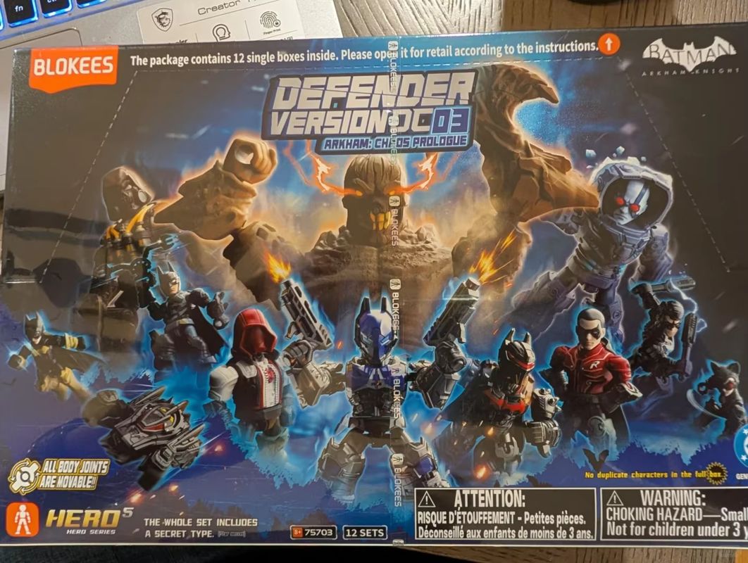 Model Kit Batman - In Stock Blokees Dc Defender Version