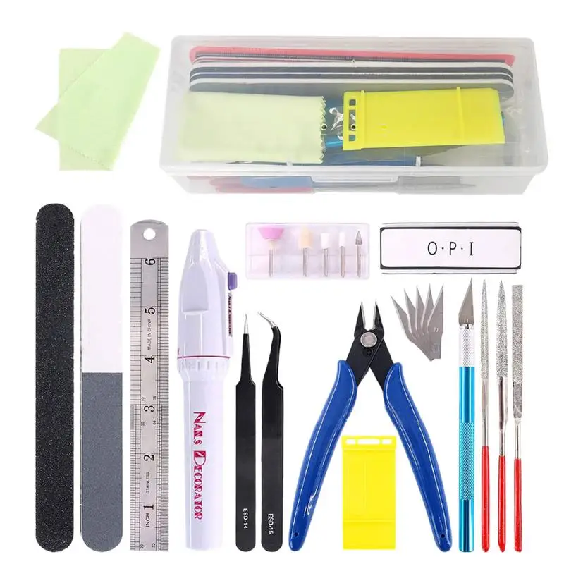Model Kit Yacht - 24PCS Model Building Tool Kit, Cutting