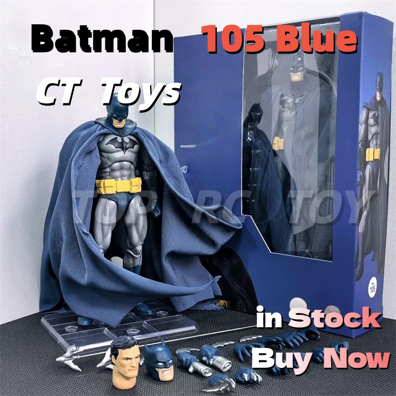Model Kit Batman - CT Toys Batman Mafex 126 Blue