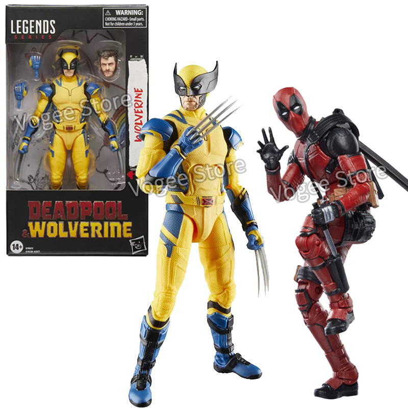Model Kit Wolverine - Hot Deadpool & Wolverine Action Figure
