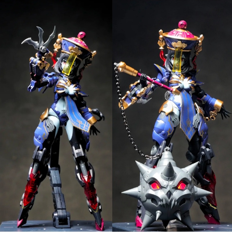 Model Kit Zombie Girl - New Hemoxian Jiulian Reverberation Of Medta