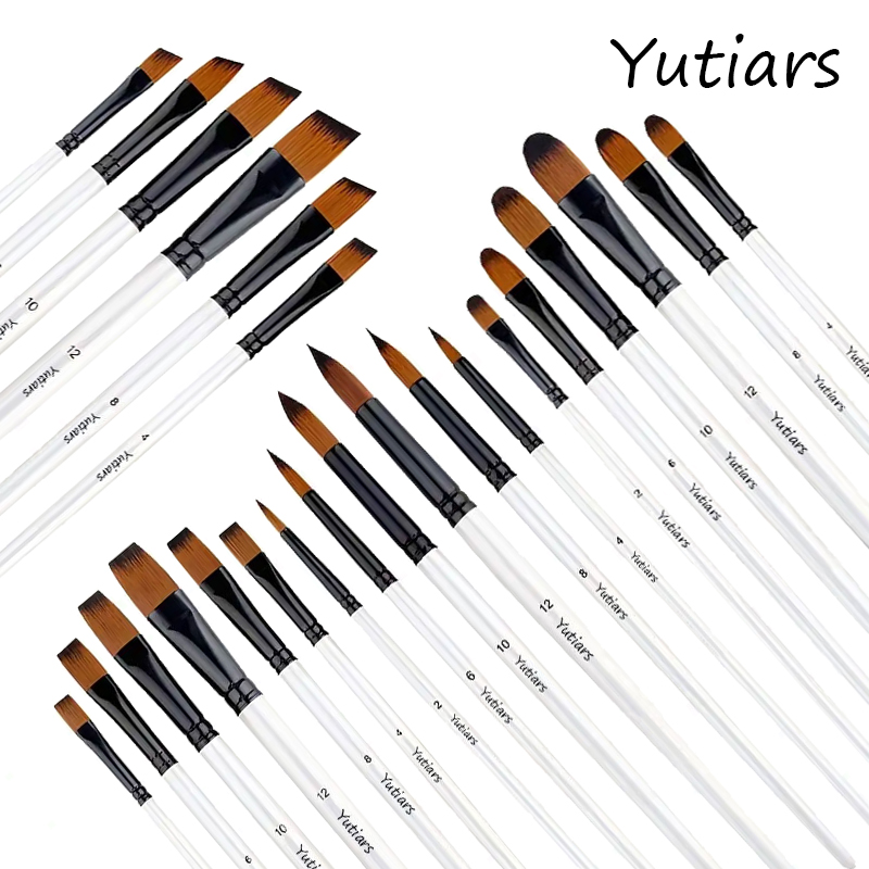 Model Kit Acrylic Paint - Yutiars Professional Artist Paint Brush Set-