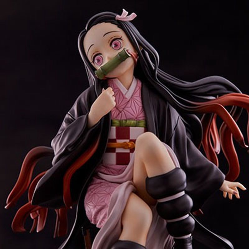 Model Kit Nezha - 15CM Demon Slayer Kamado Nezuko Sitting