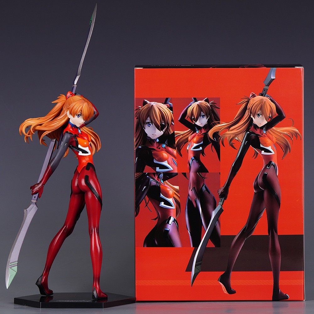 Model Kit Aoshima - 28cm Anime EVA Asuka Combat form