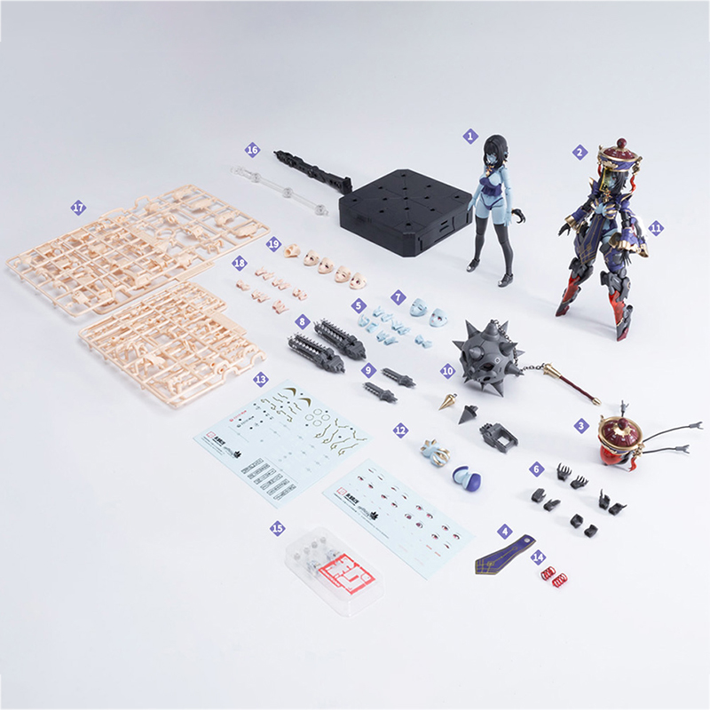 Model Kit Zombie Girl - Hexa Gear Official – Metata Echo