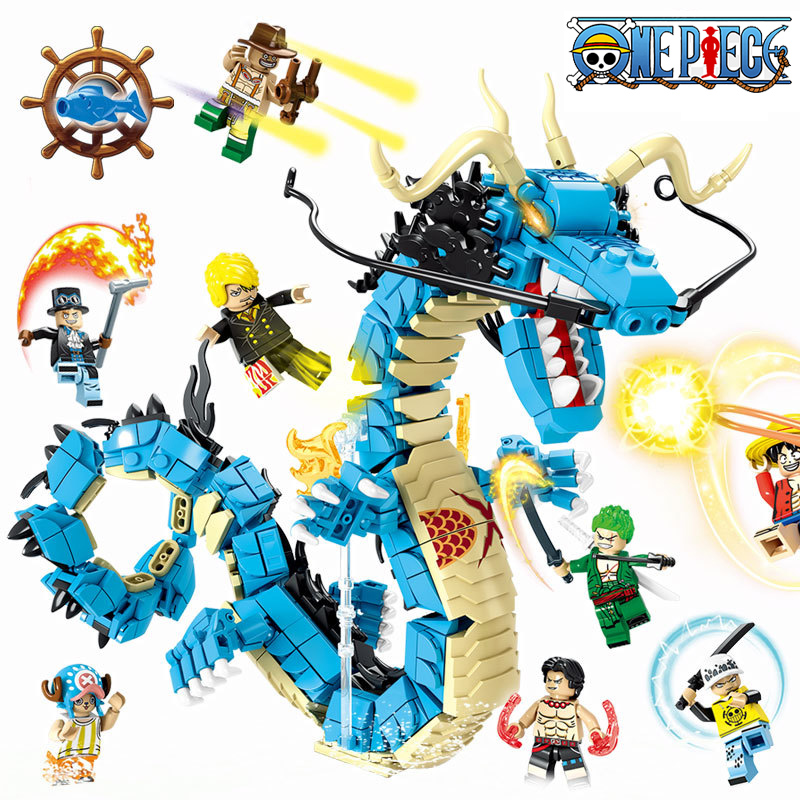 Model Kit Luffy - One Piece Building Blocks Blind Box