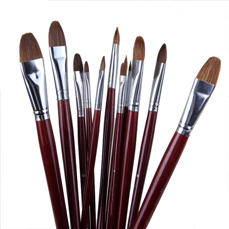Model Kit Acrylic Paint - 6 Cái/bộ Cao Cấp Chồn Tóc