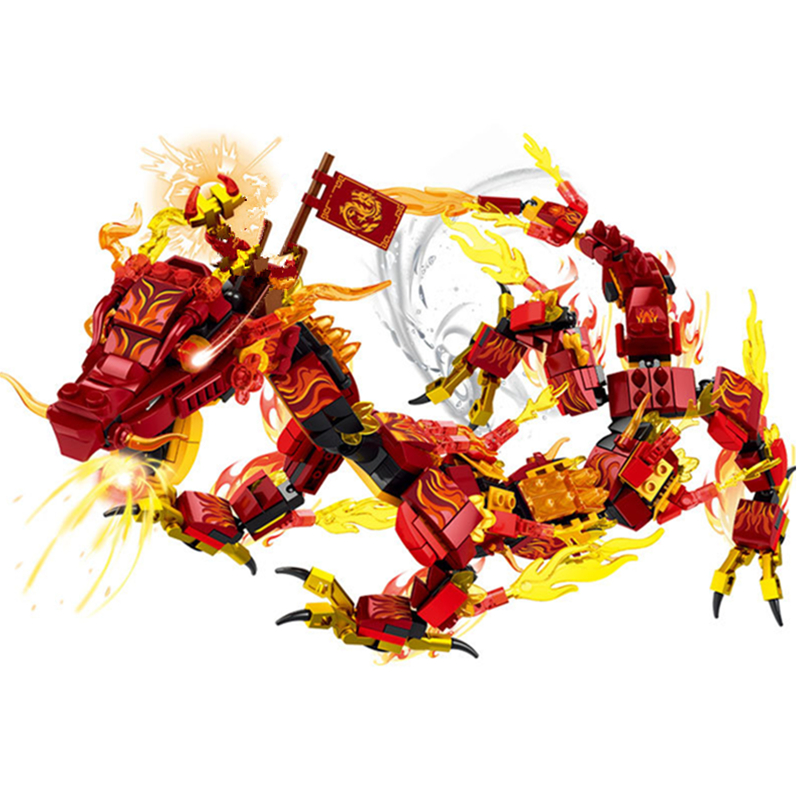 New Fire Heatwave Transforming - đánh giá và giá Model Kit Nezha