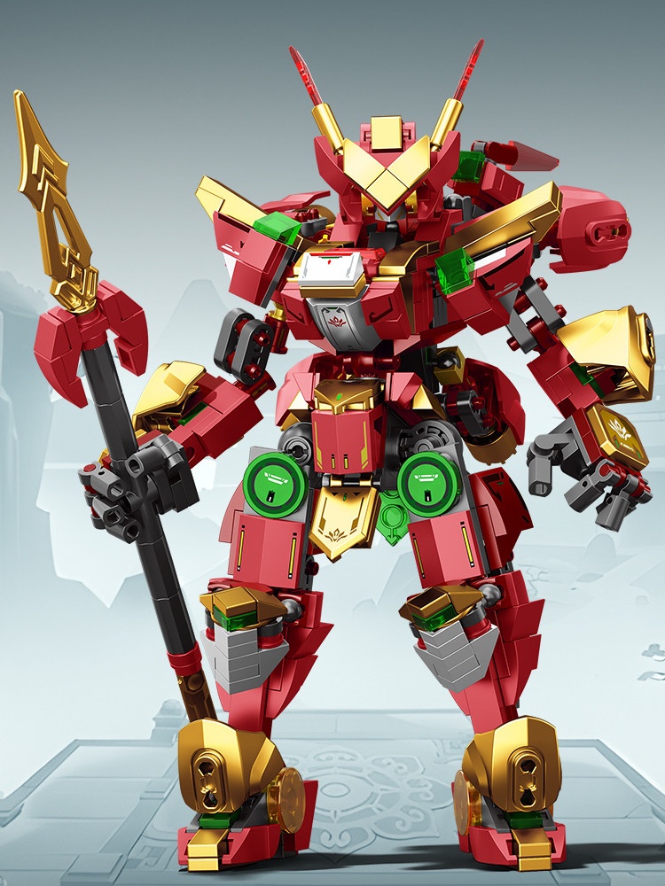 Sembo Block Nezha  Warrior Mec - đánh giá và giá Model Kit Nezha