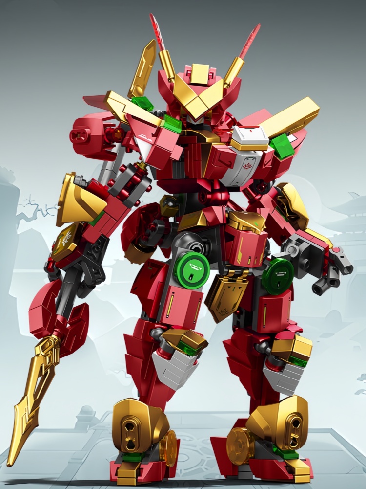 Sembo Block Nezha  Warrior Mec - đánh giá và giá Model Kit Nezha