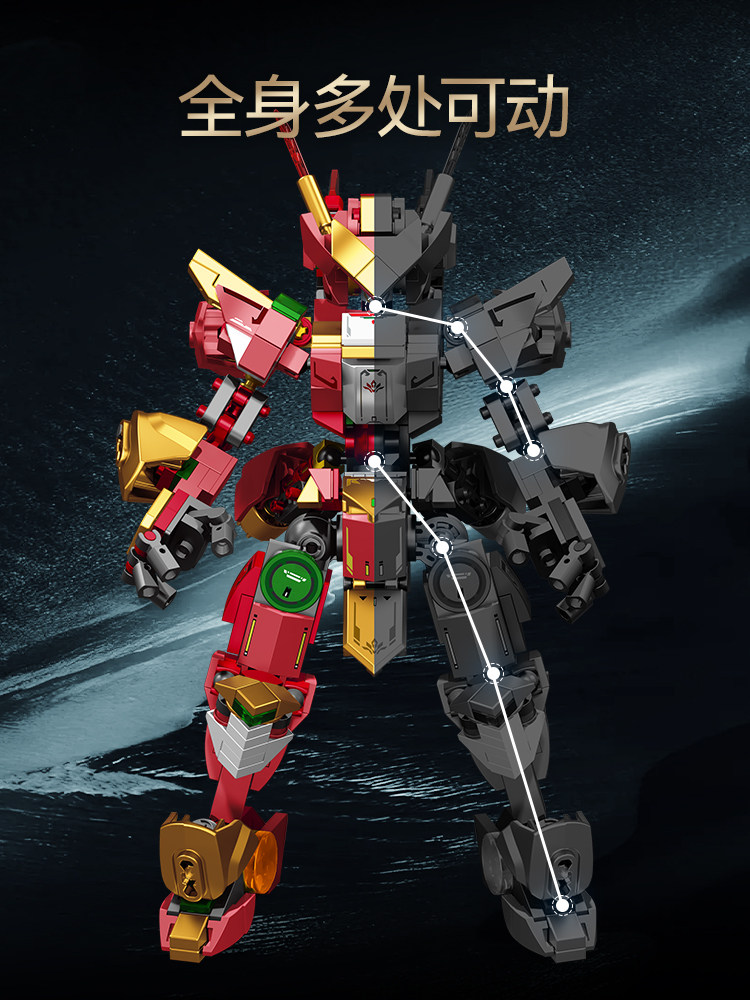 Sembo Block Nezha  Warrior Mec - đánh giá và giá Model Kit Nezha
