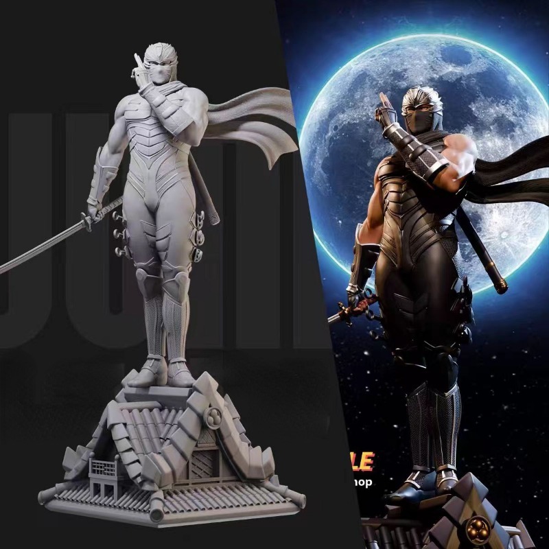 1/24  Miniature Black Robe Nin - đánh giá và giá Model Kit Baki
