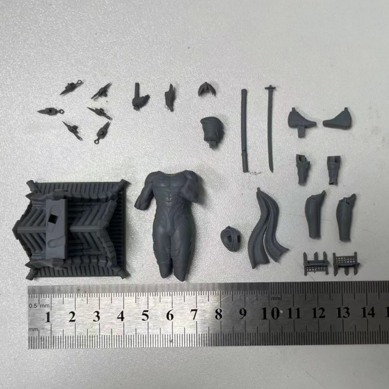 1/24  Miniature Black Robe Nin - đánh giá và giá Model Kit Baki