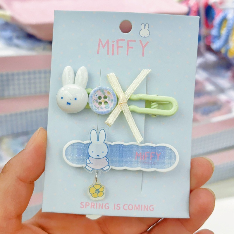 New Miffy rabbit bangs clip si - đánh giá và giá Model Kit Girls