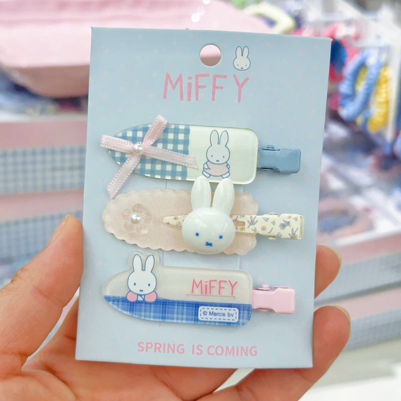 New Miffy rabbit bangs clip si - đánh giá và giá Model Kit Girls