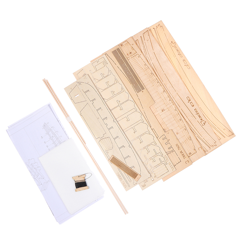 1pcs Chinese sand boat wooden  - đánh giá và giá Model Kit Entry Grade