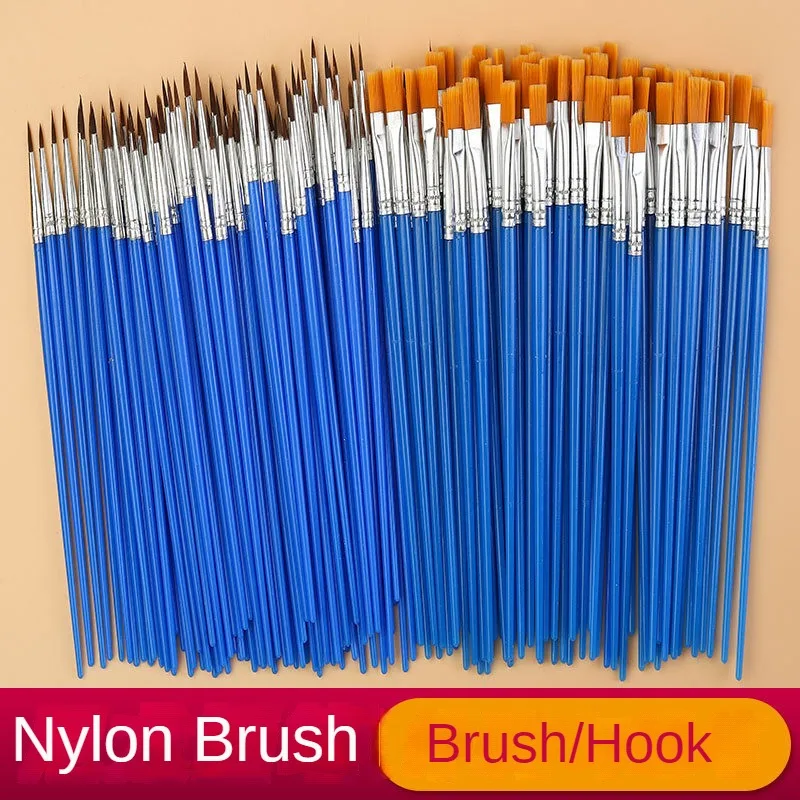 10/20/50Pcs Painting Brushes S - đánh giá và giá Model Kit Acrylic Paint