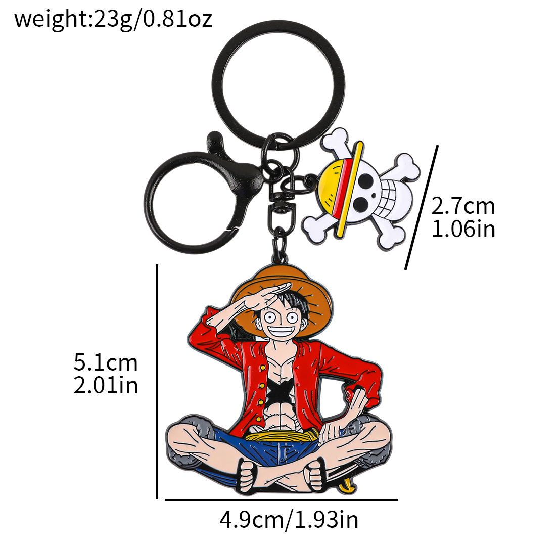 One Piece Anime Keychain Set - - đánh giá và giá Model Kit Luffy