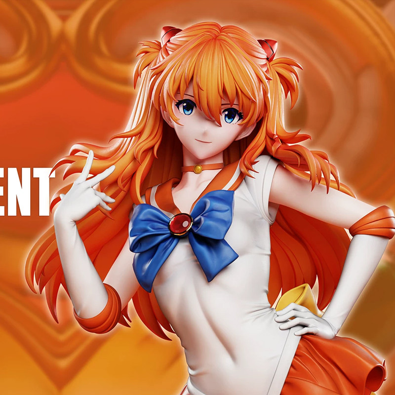 30cm Anime Asuka Langley Soryu - đánh giá và giá Model Kit Aoshima