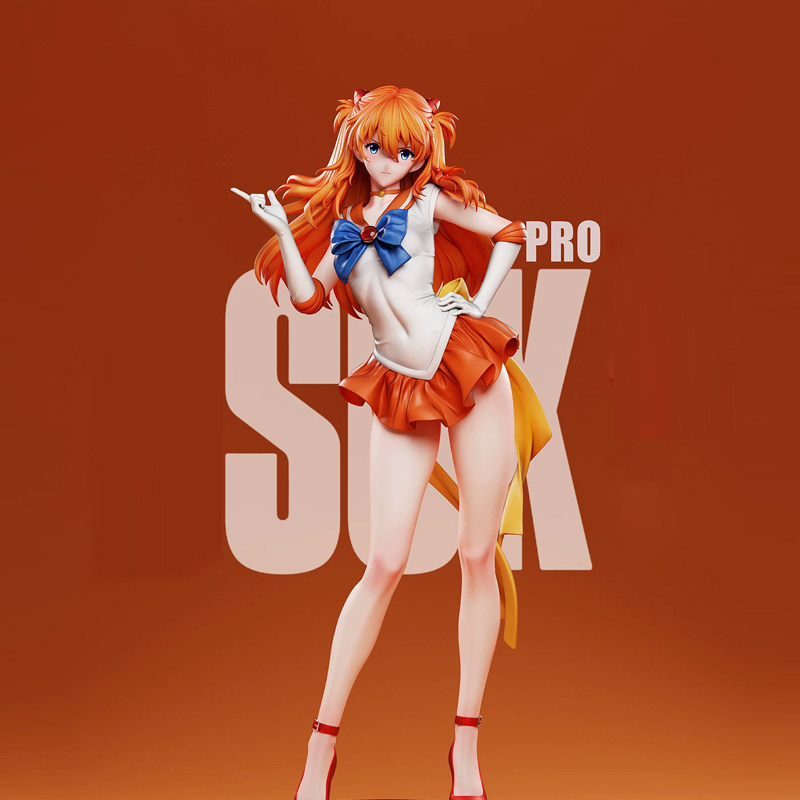 30cm Anime Asuka Langley Soryu - đánh giá và giá Model Kit Aoshima