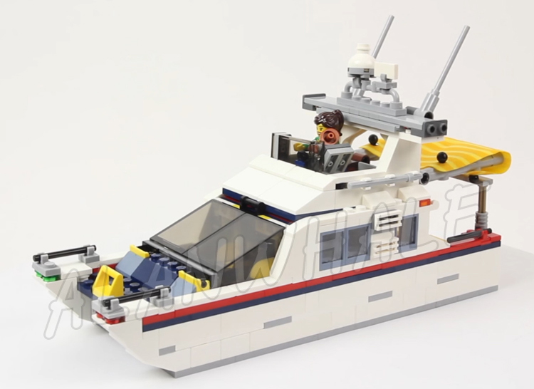 792pcs 3in1 Creative Vacation  - đánh giá và giá Model Kit Yacht