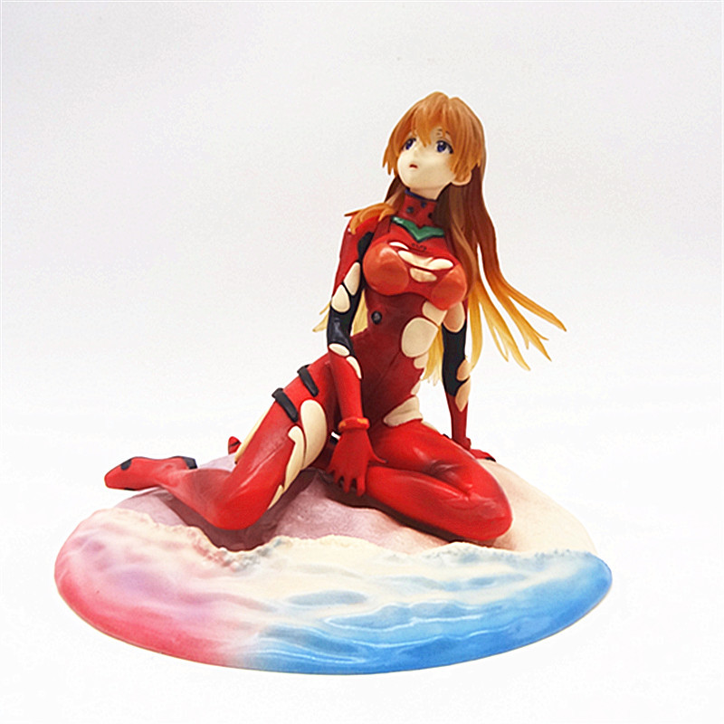17cm Anime Eva Asuka Q version - đánh giá và giá Model Kit Aoshima