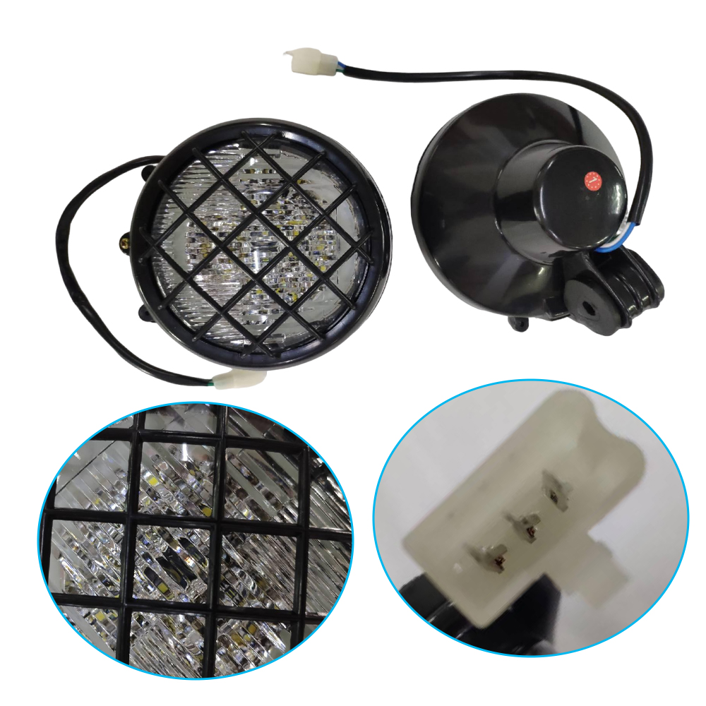 2pcs LED Motorcycle Headlights - đánh giá và giá Model Kit Wolverine