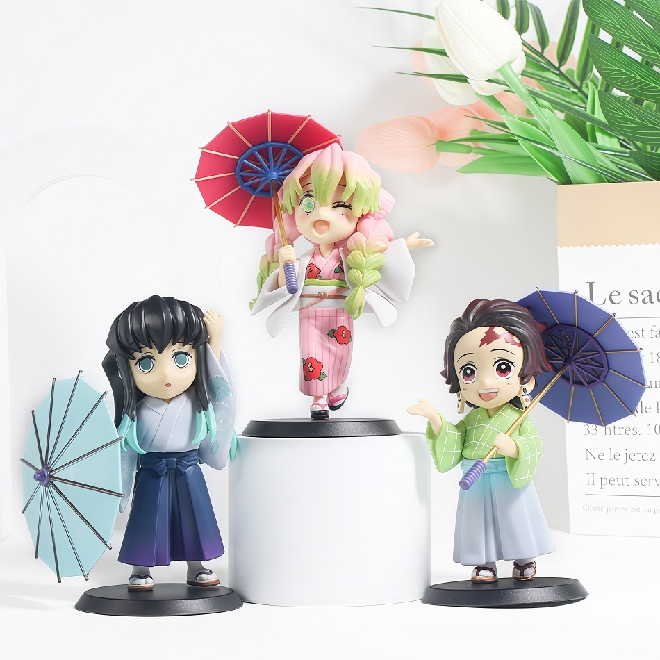  12cm New Demon Slayer Plum R - đánh giá và giá Model Kit Nezha