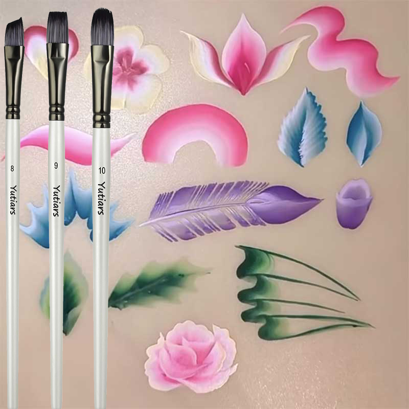 10-Piece Face Painting Brush S - đánh giá và giá Model Kit Acrylic Paint