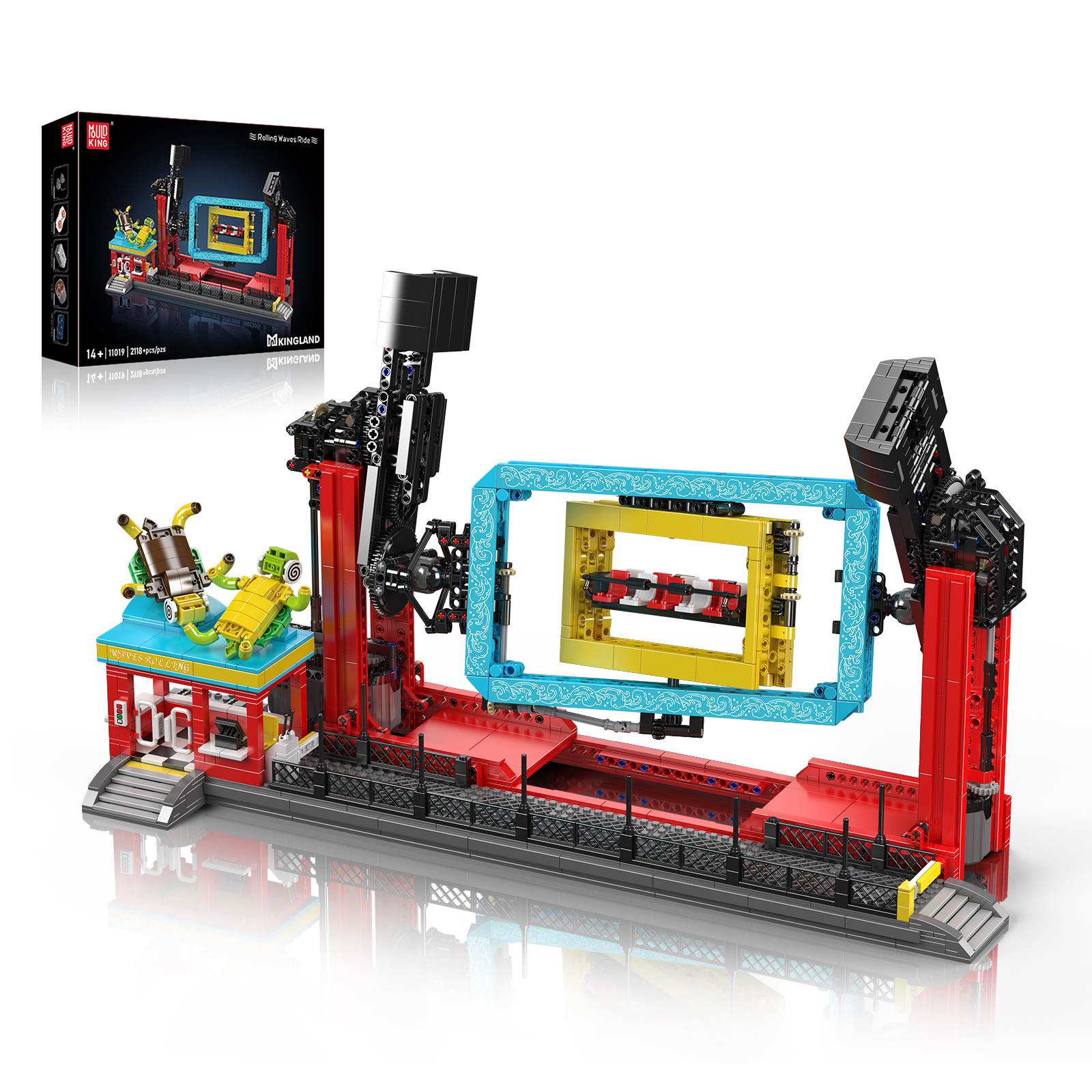 2118PCS Rolling Waves Ride Toy - đánh giá và giá Model Kit Competition