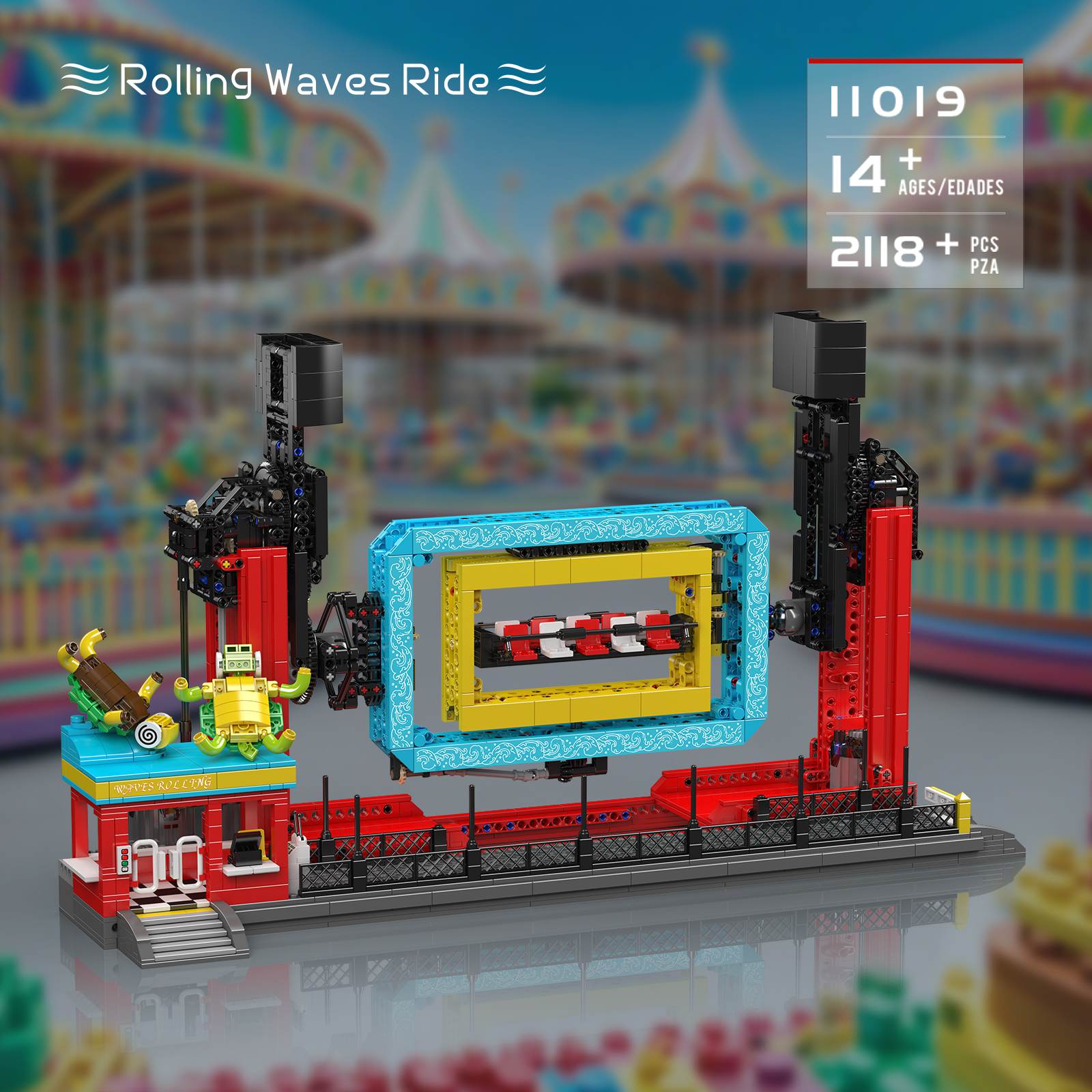 2118PCS Rolling Waves Ride Toy - đánh giá và giá Model Kit Competition