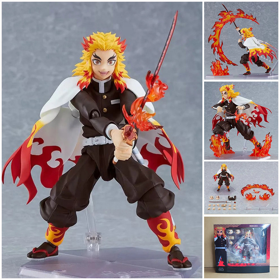 Figma 553 Demon Slayer Rengoku - đánh giá và giá Model Kit Nezha