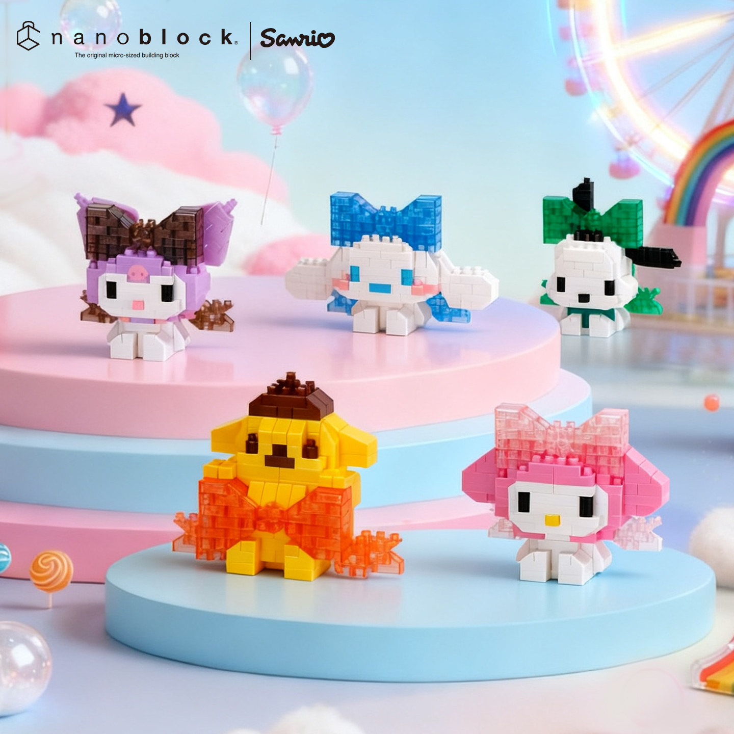 Nanoblock Sanrio Micro Buildin - đánh giá và giá Model Kit Girls