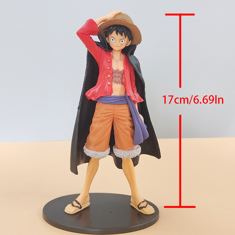 17cm cartoon surrounding One P - đánh giá và giá Model Kit Luffy