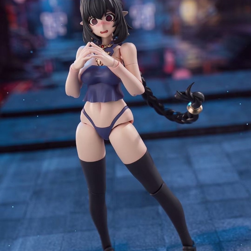 New Hemoxian Jiulian Reverbera - đánh giá và giá Model Kit Zombie Girl