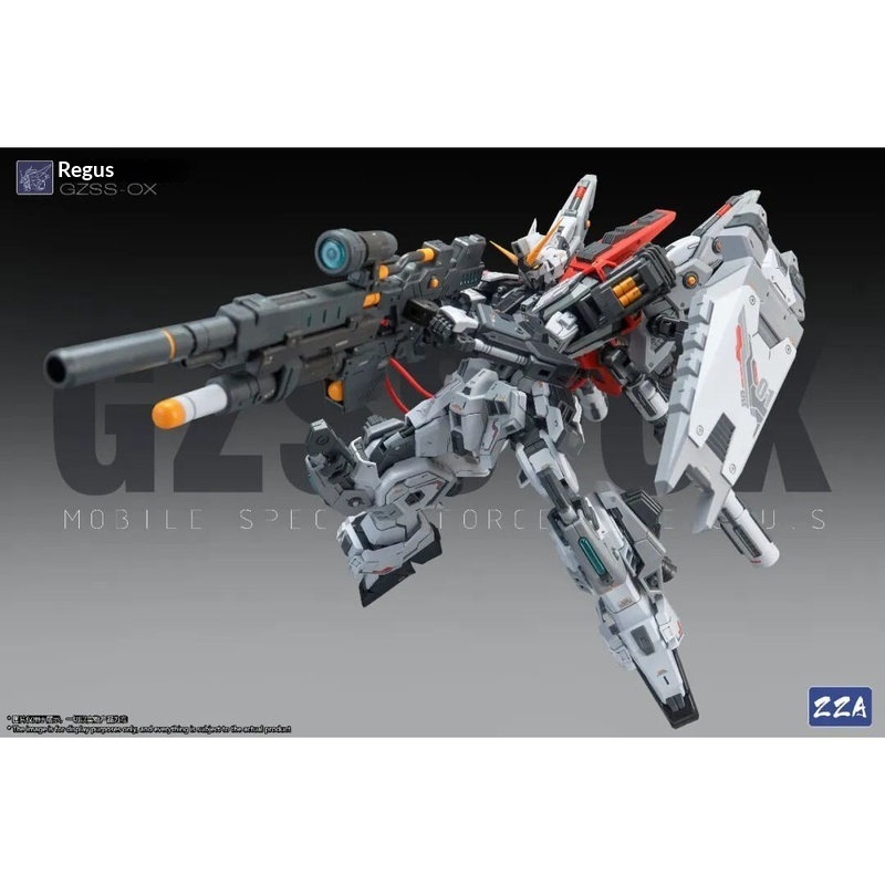 ZZA REGUS GZSS-OX-001 Captain  - đánh giá và giá Model Kit Zza