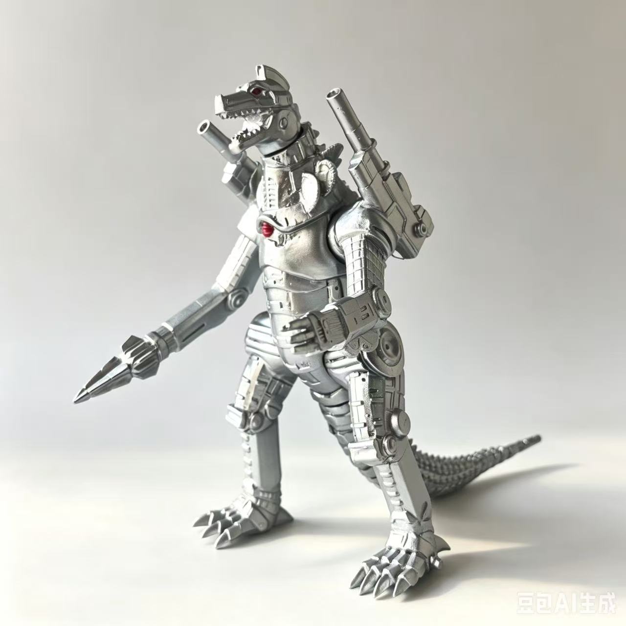 19cm Cannon Mecha Godzilla Ser - đánh giá và giá Model Kit Kiryu