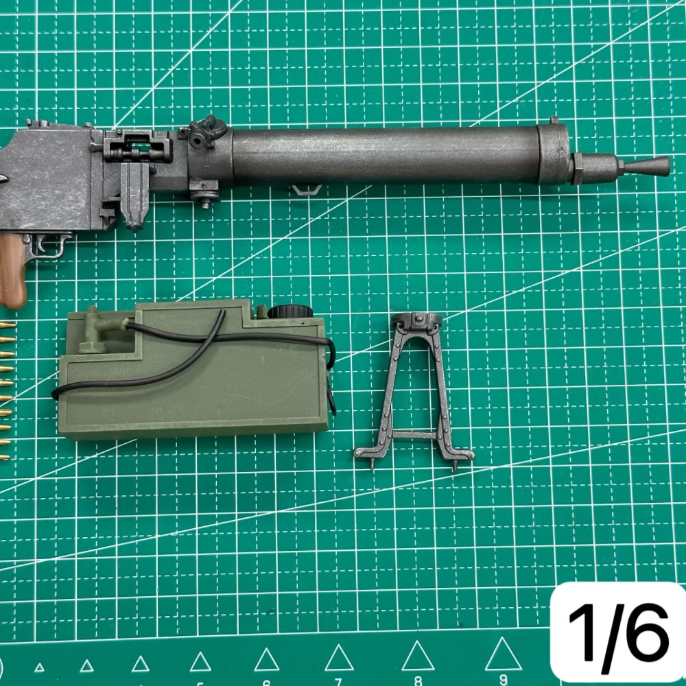 1/6 Scale Soldier Figures MG08 - đánh giá và giá Model Kit Figures