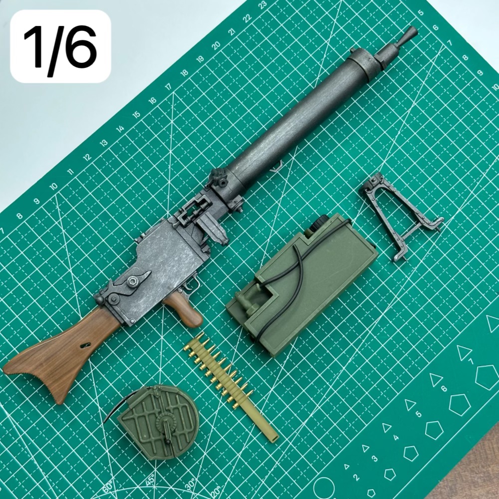 1/6 Scale Soldier Figures MG08 - đánh giá và giá Model Kit Figures
