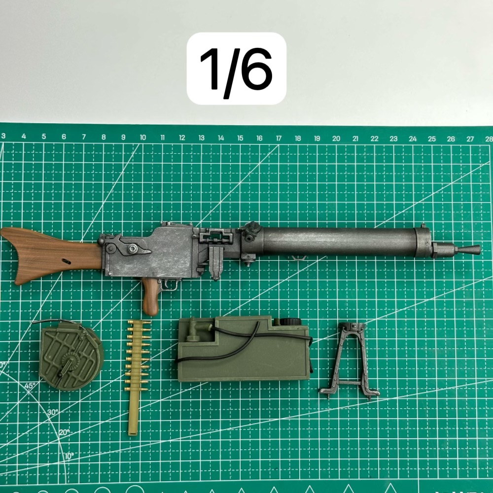 1/6 Scale Soldier Figures MG08 - đánh giá và giá Model Kit Figures
