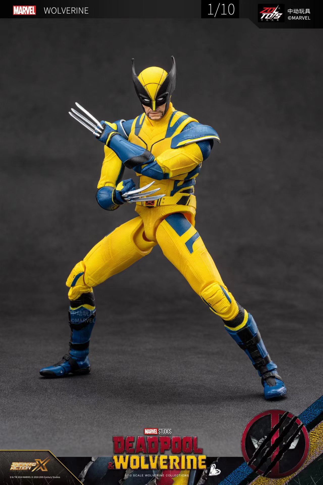 Original 2024 Deadpool & Wolve - đánh giá và giá Model Kit Wolverine