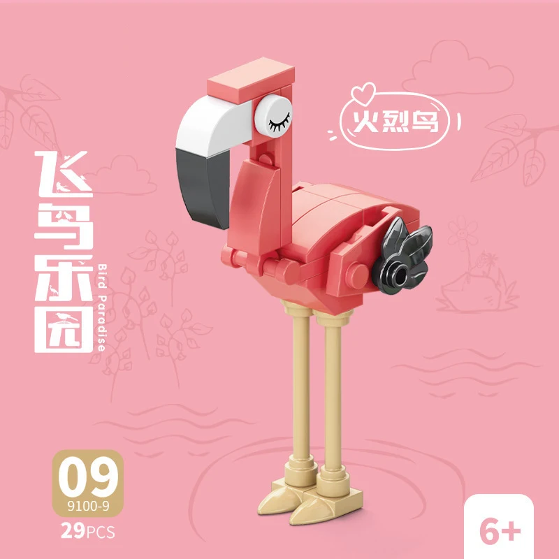 Bricks Animal Bird Paradise Cr - đánh giá và giá Model Kit Girls